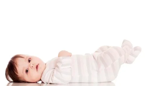 Small happy child Stock Photos
