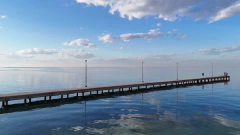 Small harbor in Greece 스톡 동영상 267082400