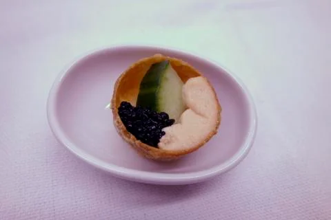 Small healthy appetizer Stock-Fotos