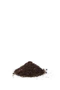 Small heap of soil for repotting Stock Photos