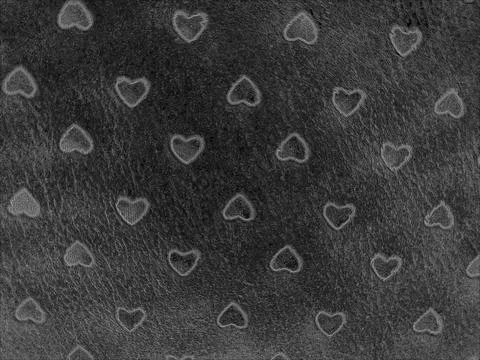 Small heart effect image. seamless pattern, black blur background. Stock Photos