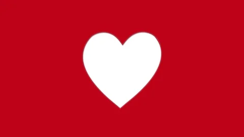 Small Heart Shape Cut Out Paper Stock Footage 103408128