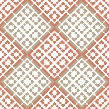 Small hearts seamless pattern Stock Illustration