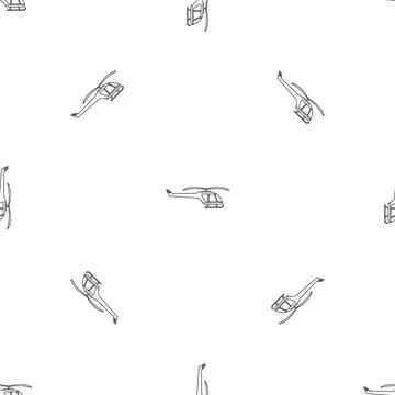 Small helicopter pattern seamless Stock Illustration