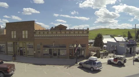 Small historic town Stock Footage 51365374