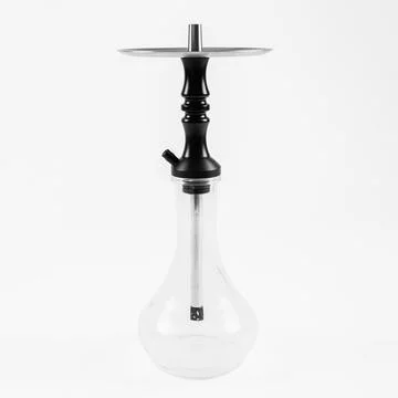 A small hookah on an isolated white background. Stock Photos