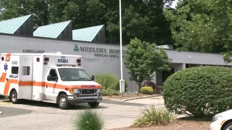 Small hospital (2 of 2) Stock Footage 10686677