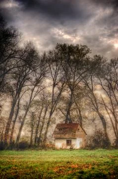 Small house 1 Stock Photos
