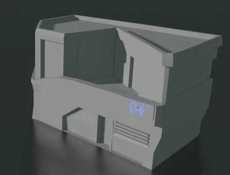Small house - blender project 3D Model