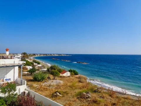 A small house in greece Stock Photos