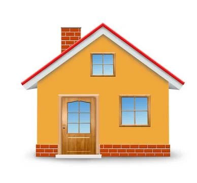 Small house Stock Illustration
