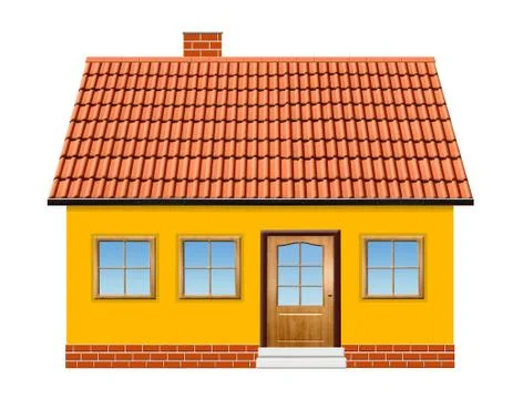 Small house Stock Illustration