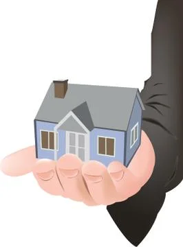 A small house Stock Illustration