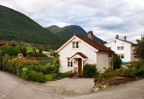 The small house Stock Photos