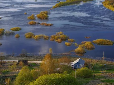 Small house Stock Photos
