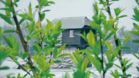 A Small House on the River 스톡 동영상 96584936
