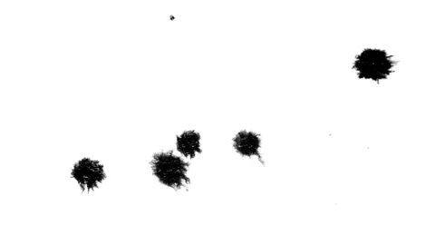 Small Ink Spots Stock Footage 85085153