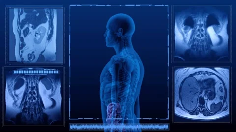 Small intestine MRI Stock Footage 267549261