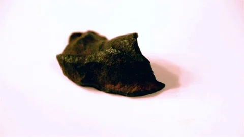Small Iron Meteorite Stock Footage 71421502
