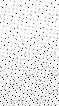 Small irregular polygonal symbols repeat across a clean light field, produc.. Stock Illustration