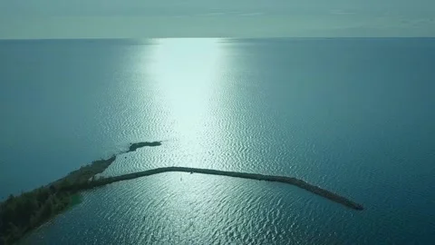 Small island Video stock 142684365