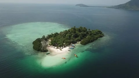 Small island Video stock 196989568