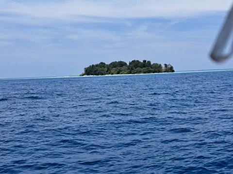 Small island in karimun java Fotos de archivo