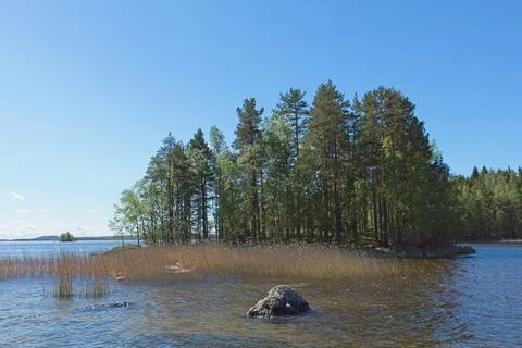 Small island. Stock Photos
