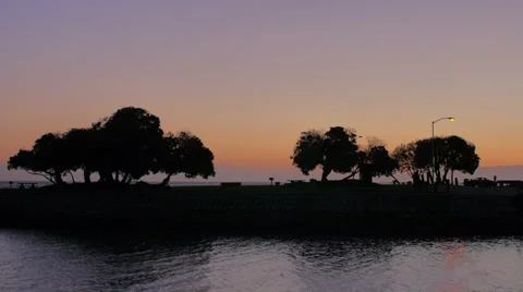 Small island sunset Vidéo 30464515