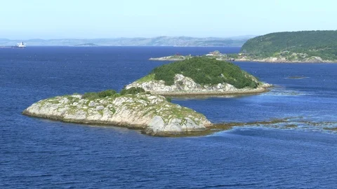 A small islands in the gulf. Stock Footage 108495760