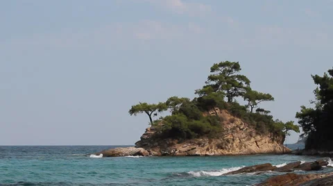 Small isle Video stock 30679129