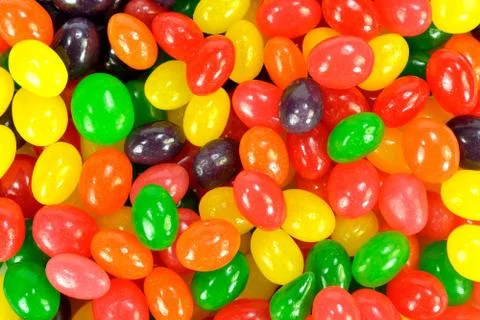 Small jelly beans Stock Photos