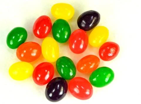 Small jelly beans Stock Photos