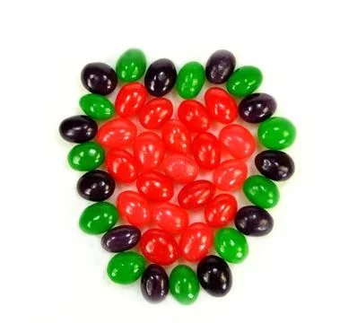 Small jelly beans Stock Photos
