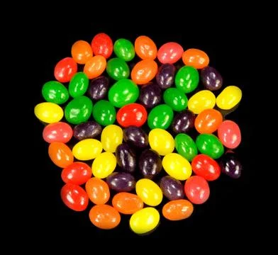 Small jelly beans Stock Photos