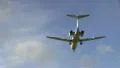 small jet landing HD Footage