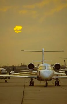 Small jets Stock Photos