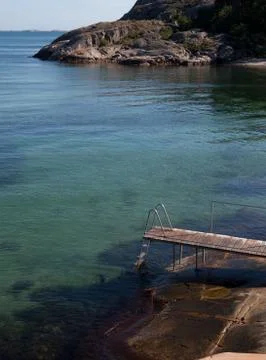 Small jetty 写真素材