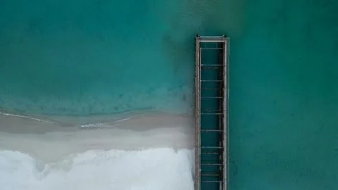 Small jetty Foto stock