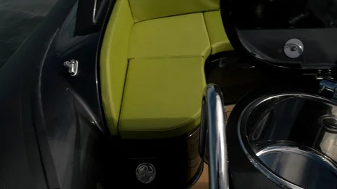 Small kitchen on a rib. Stock Footage 104765988