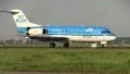 Small KLM jet close up HD Footage
