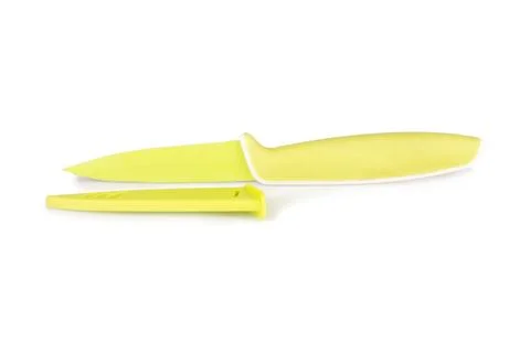 Small knife isolated on white background 写真素材