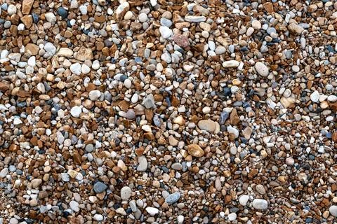 Small lake pebbles. 库存照片