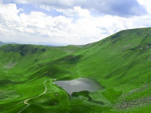 Small lake Stock Photos