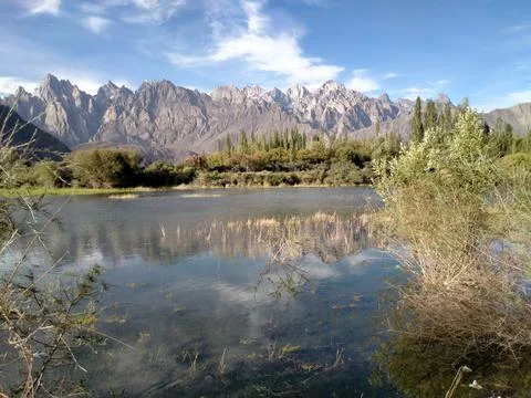 Small lake Stock Photos