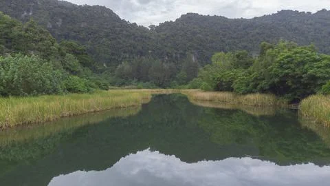 Small lake Stock Photos