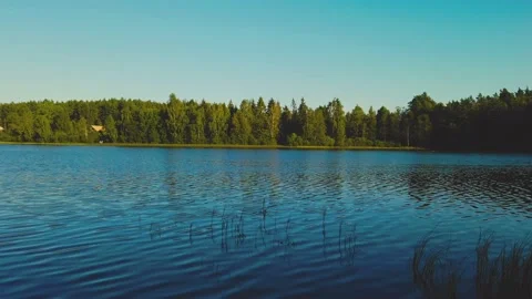 Small lake Poland. Stock Footage 218094270