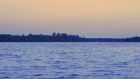Small Lake Timelapse Stock Footage
