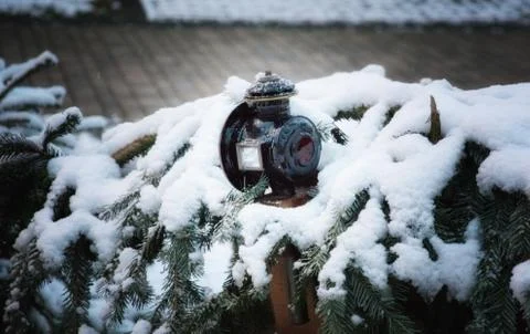 Small lantern Stock Photos