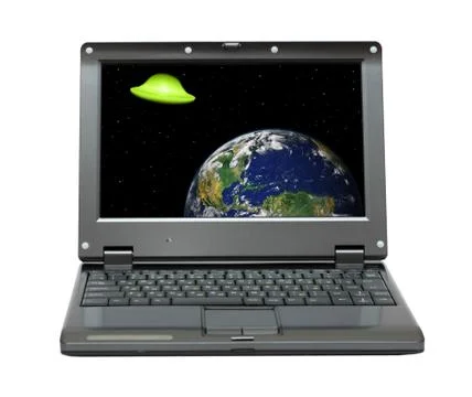 Small laptop Stock-Illustration